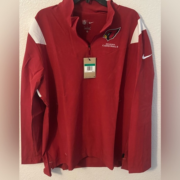 Nike Other - Arizona Cardinals Nike Sideline Coaches Chevron Lockup Quarter-Zip Men’s XL